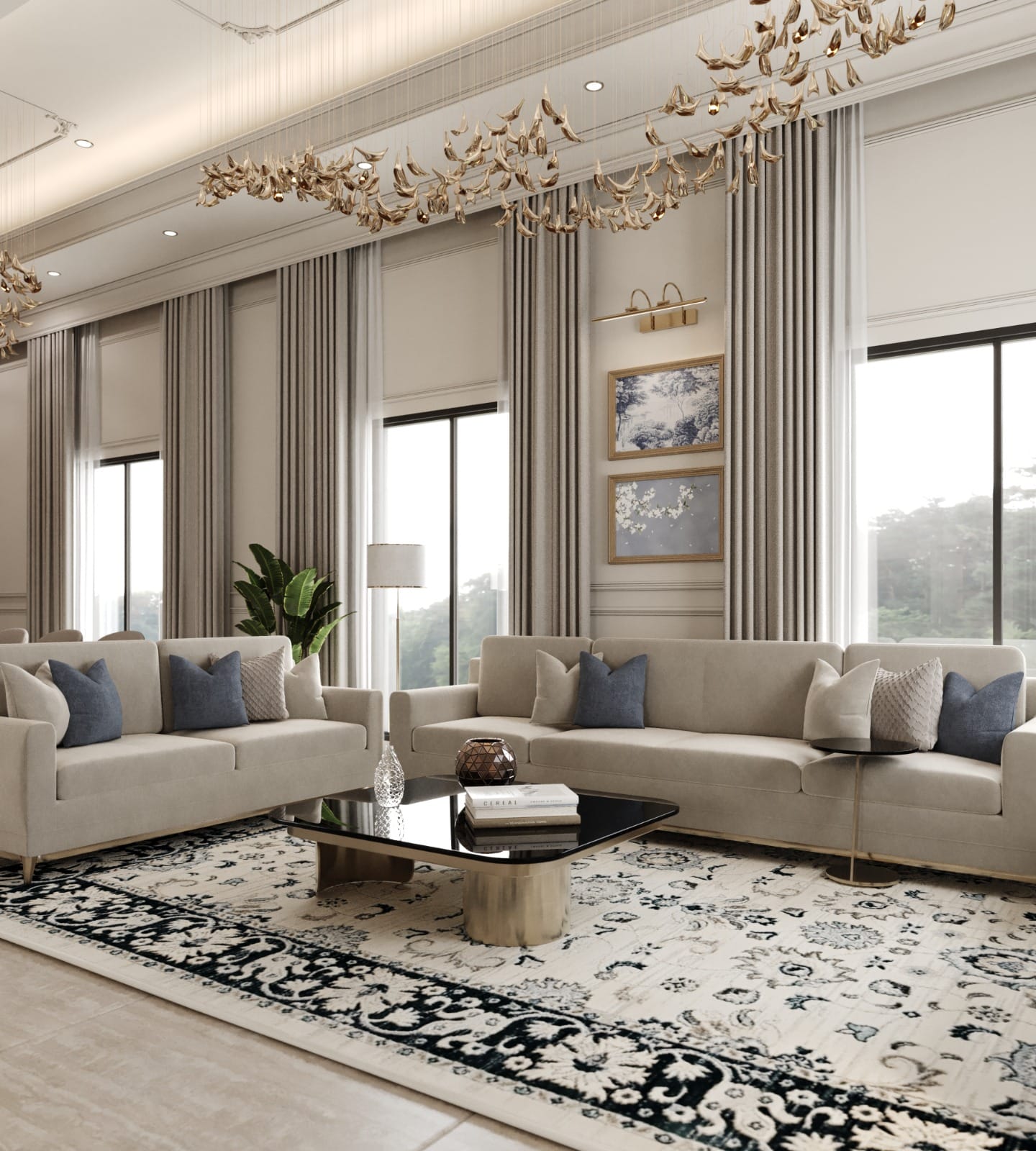Contemporary Majlis & Living Space