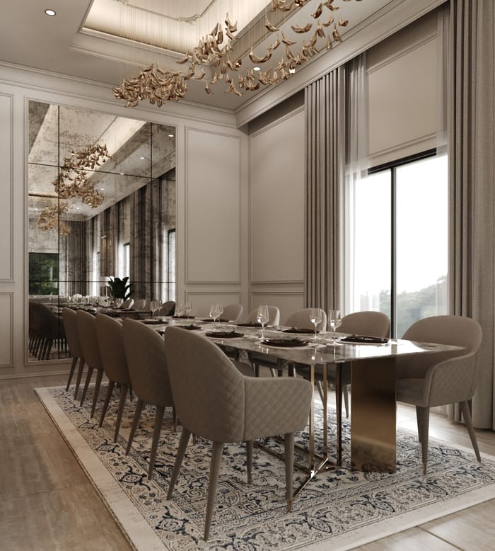 Elegant Dining & Entertainment Space